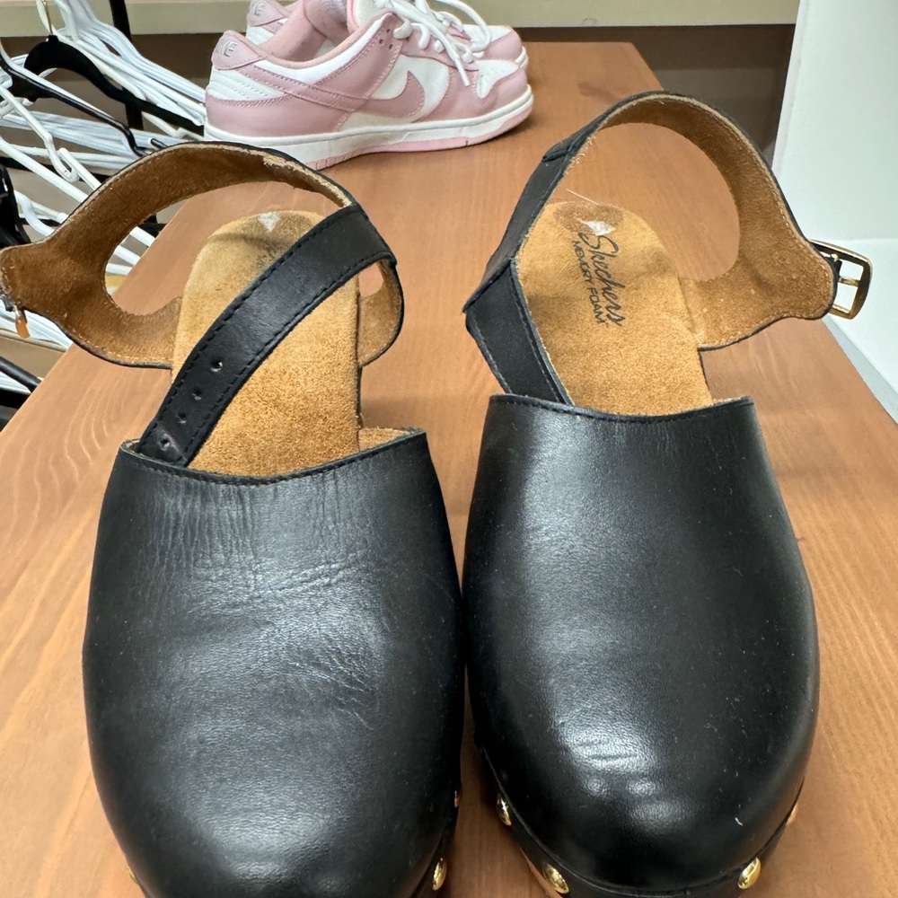 Black clogs